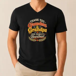 Alternative view of Premium Good Grandparents Day Family Love Vintage Grandchildren Shirt