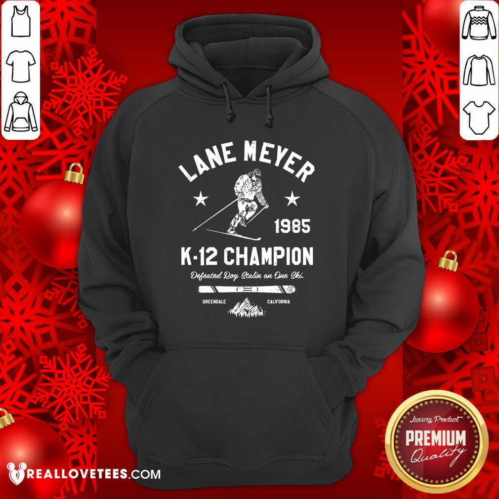 Official Lane Meyer 1985 K 12 Champion Shirt - Image 4