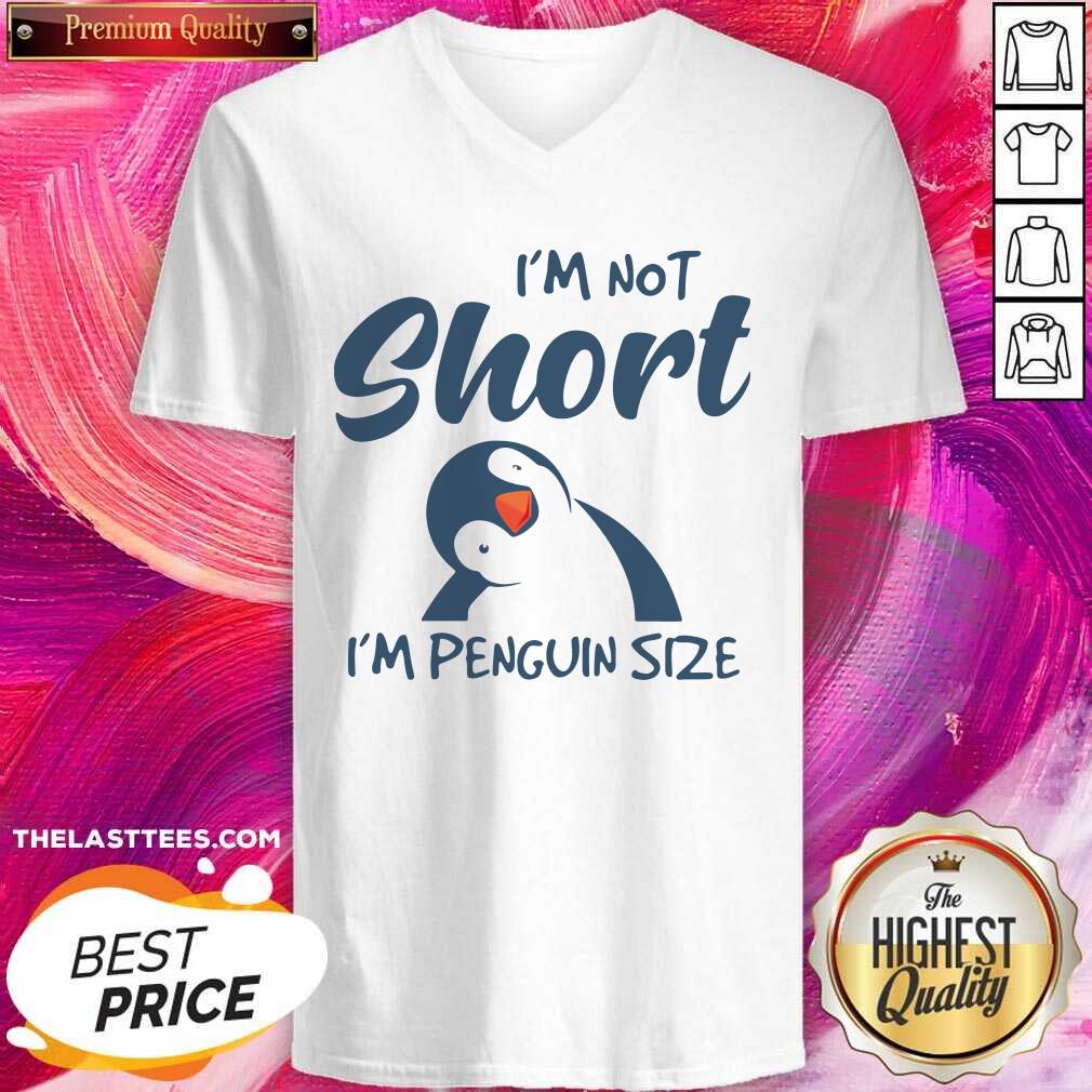 Perfect I’m Not Short I’m Penguin Size Shirt - Image 2