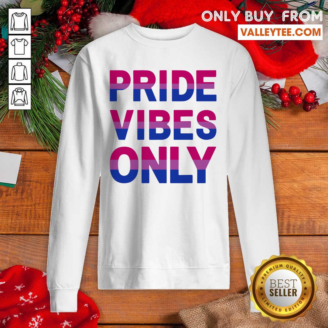 Bisexual Pride Vibes Only Shirt - Image 5