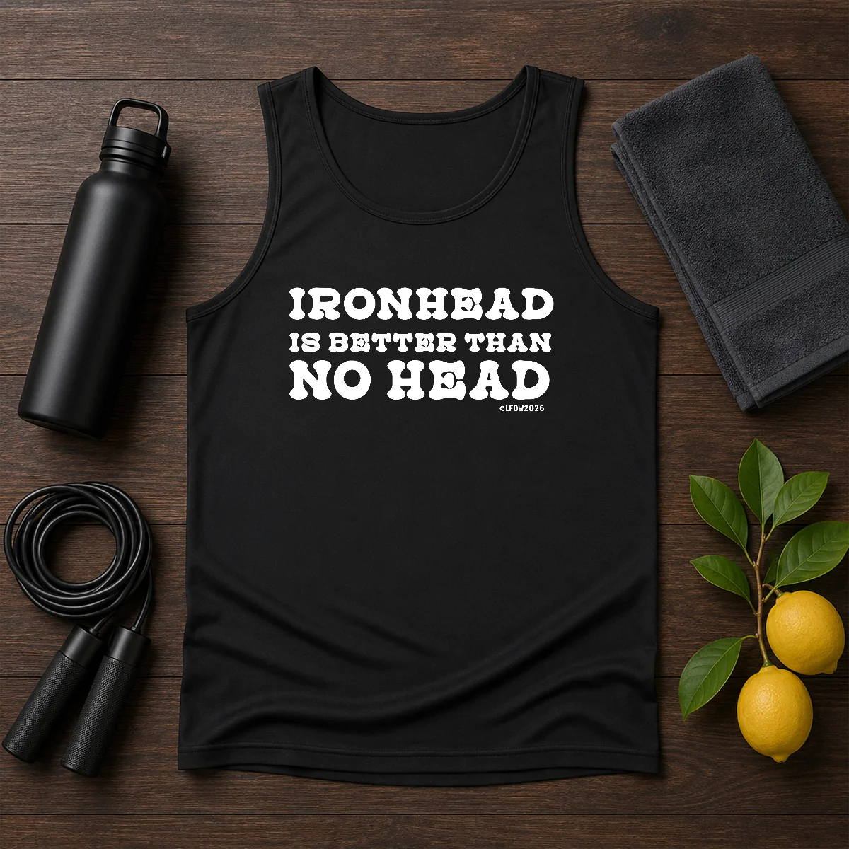 Hot Ironhead Is Better Than No Head Slogan Shirt - Image 3