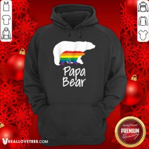 Alternative view of LGBT Dad Papa Bear Shirt