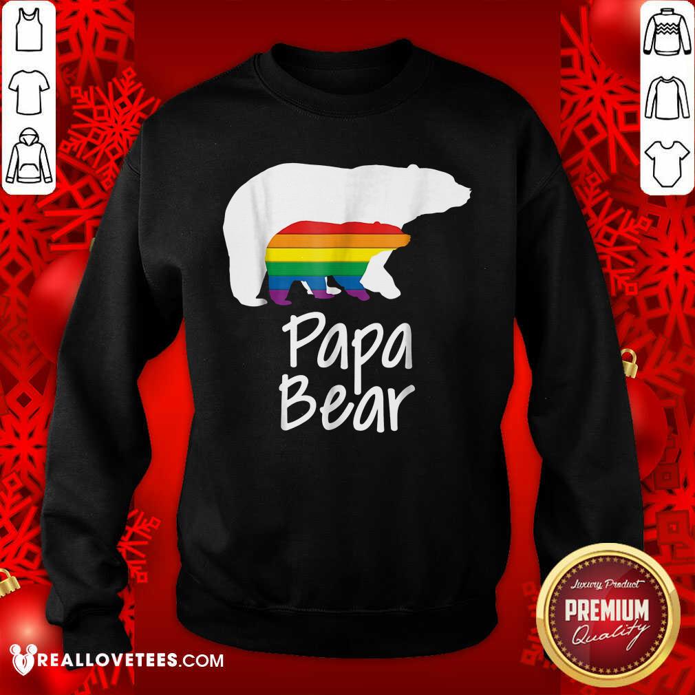 LGBT Dad Papa Bear Shirt - Image 5