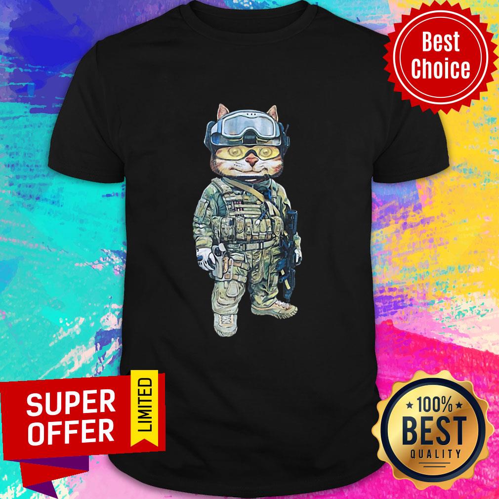 MC Cat Wear US Military Clothes Shirt