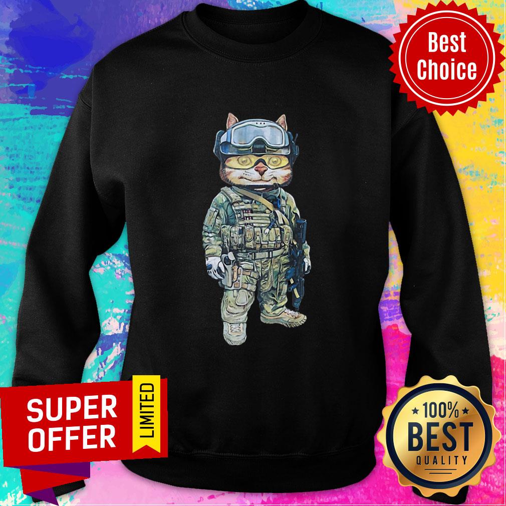 MC Cat Wear US Military Clothes Shirt - Image 5