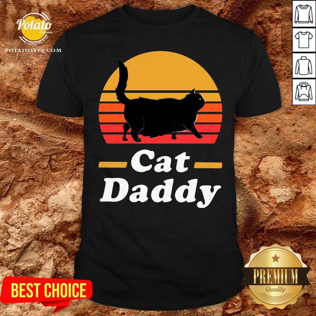 Beautiful Black Cat Daddy Vintage Shirt