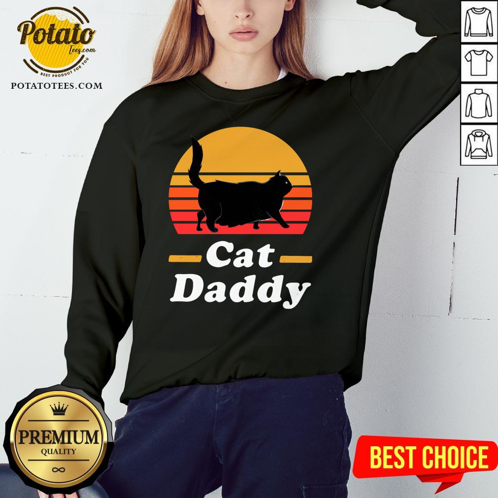 Beautiful Black Cat Daddy Vintage Shirt - Image 4