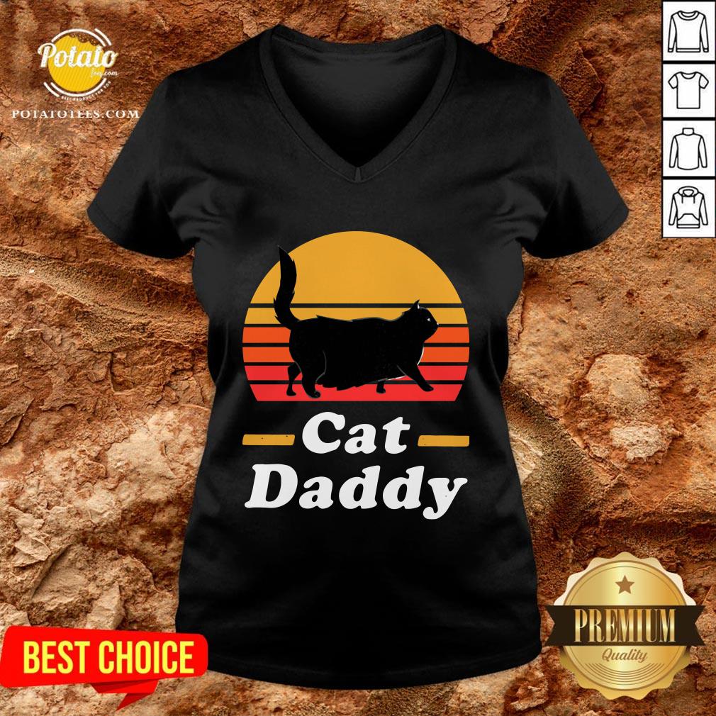 Beautiful Black Cat Daddy Vintage Shirt - Image 2