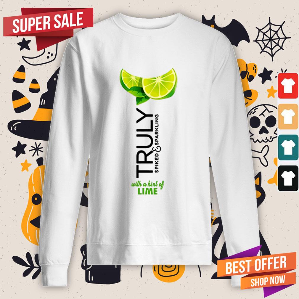 Truly Hard Seltzer Lime Halloween Costume Shirt - Image 4