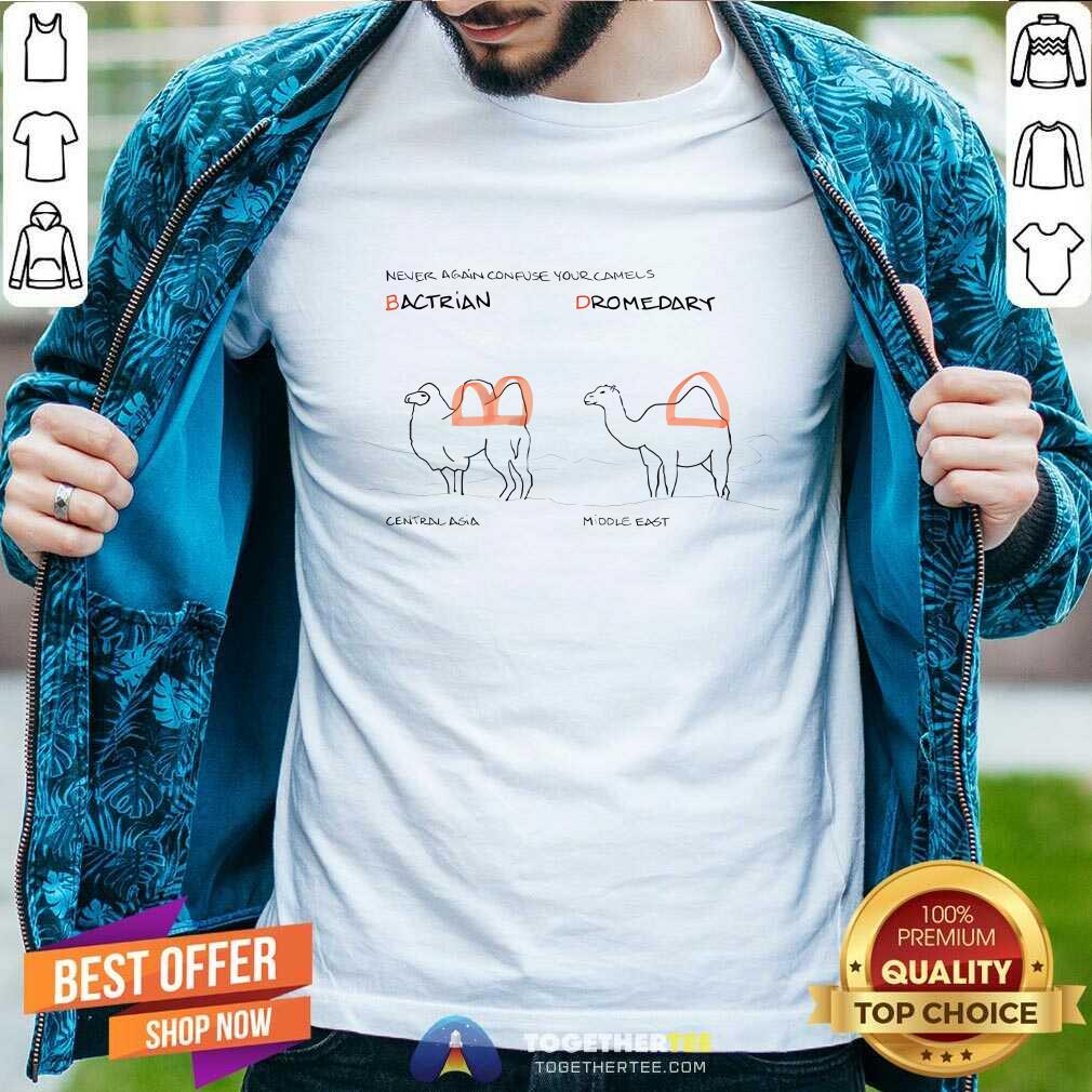 Awesome Never Confuse Your Camels Again T-Shirt