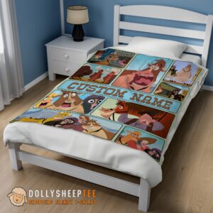 Alternative view of Perfect Disney Home On The Range Poster Blanket Fleece Customized Blanket