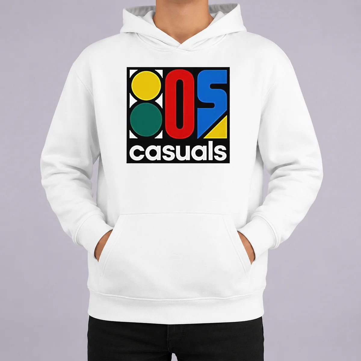 Hot Awesome 80s Casuals Lgo Shirt - Image 5