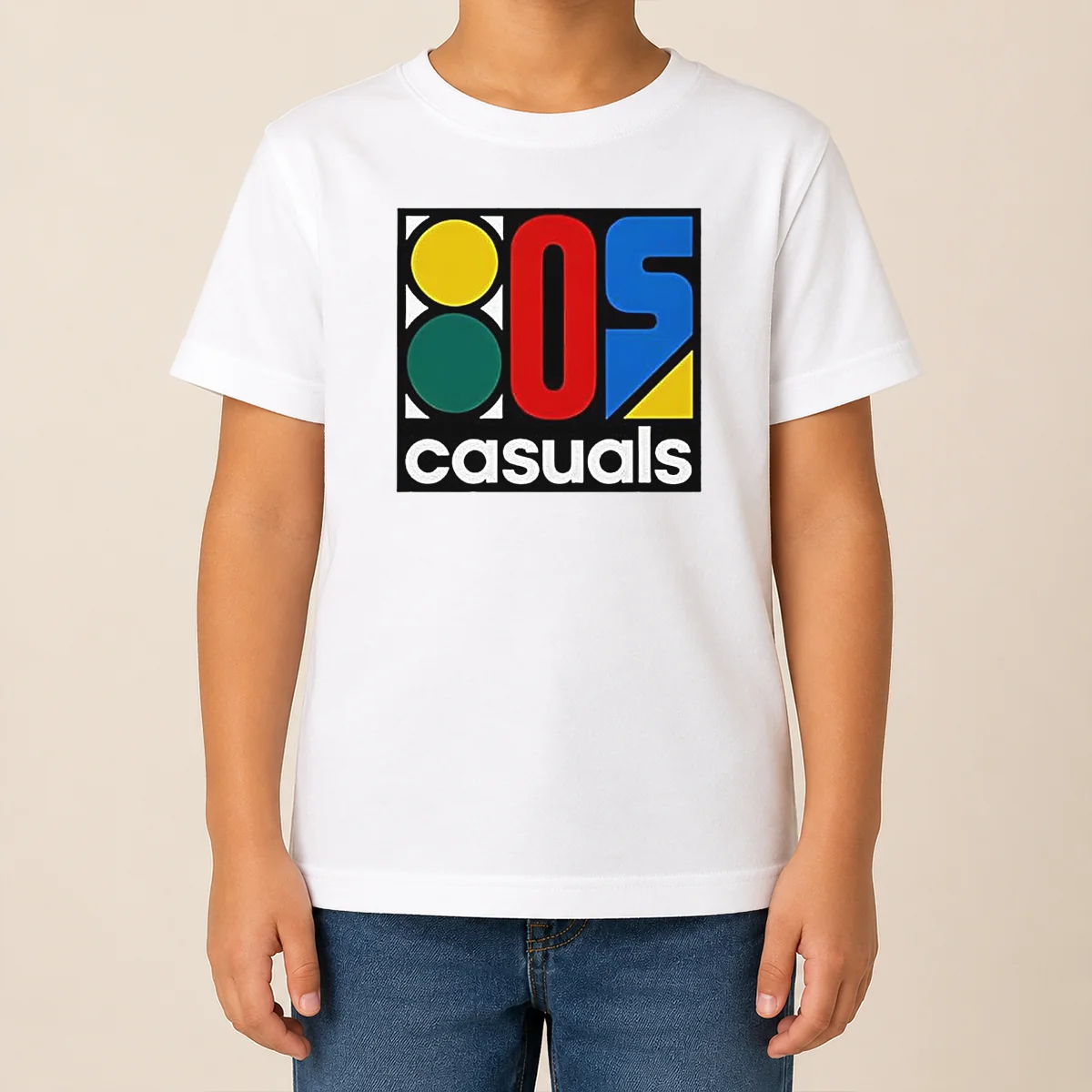 Hot Awesome 80s Casuals Lgo Shirt - Image 9