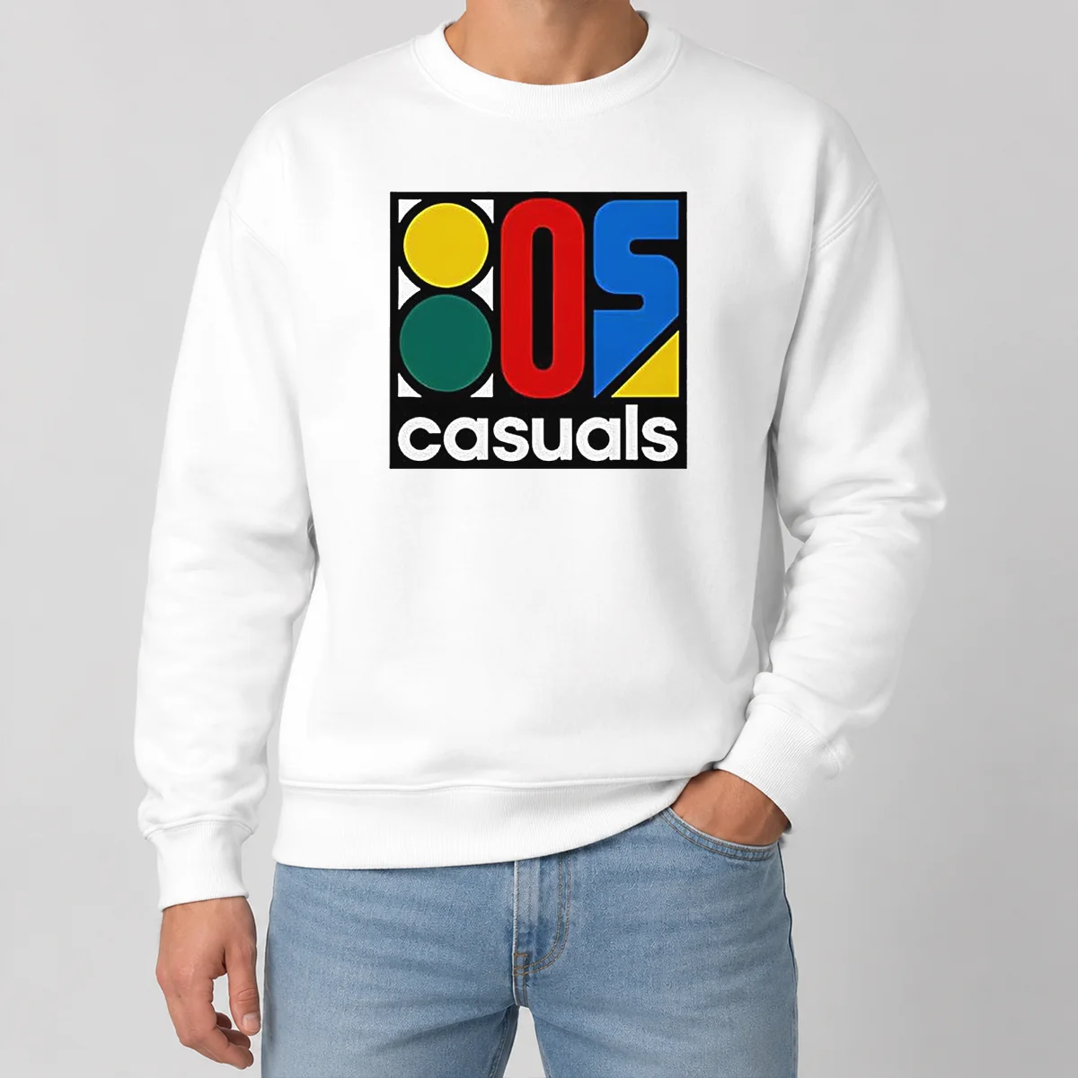 Hot Awesome 80s Casuals Lgo Shirt - Image 7