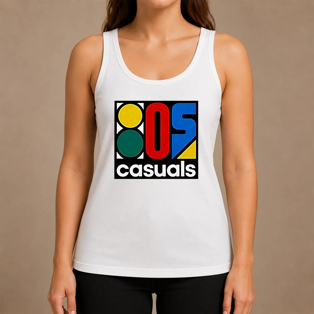 Hot Awesome 80s Casuals Lgo Shirt - Image 3