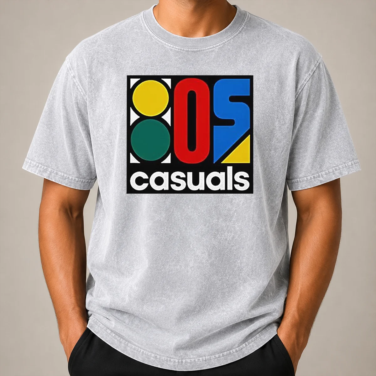 Hot Awesome 80s Casuals Lgo Shirt - Image 8