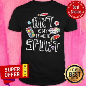 Premium Art Is My Favorite Sport Artist Drawing Painters Shirt