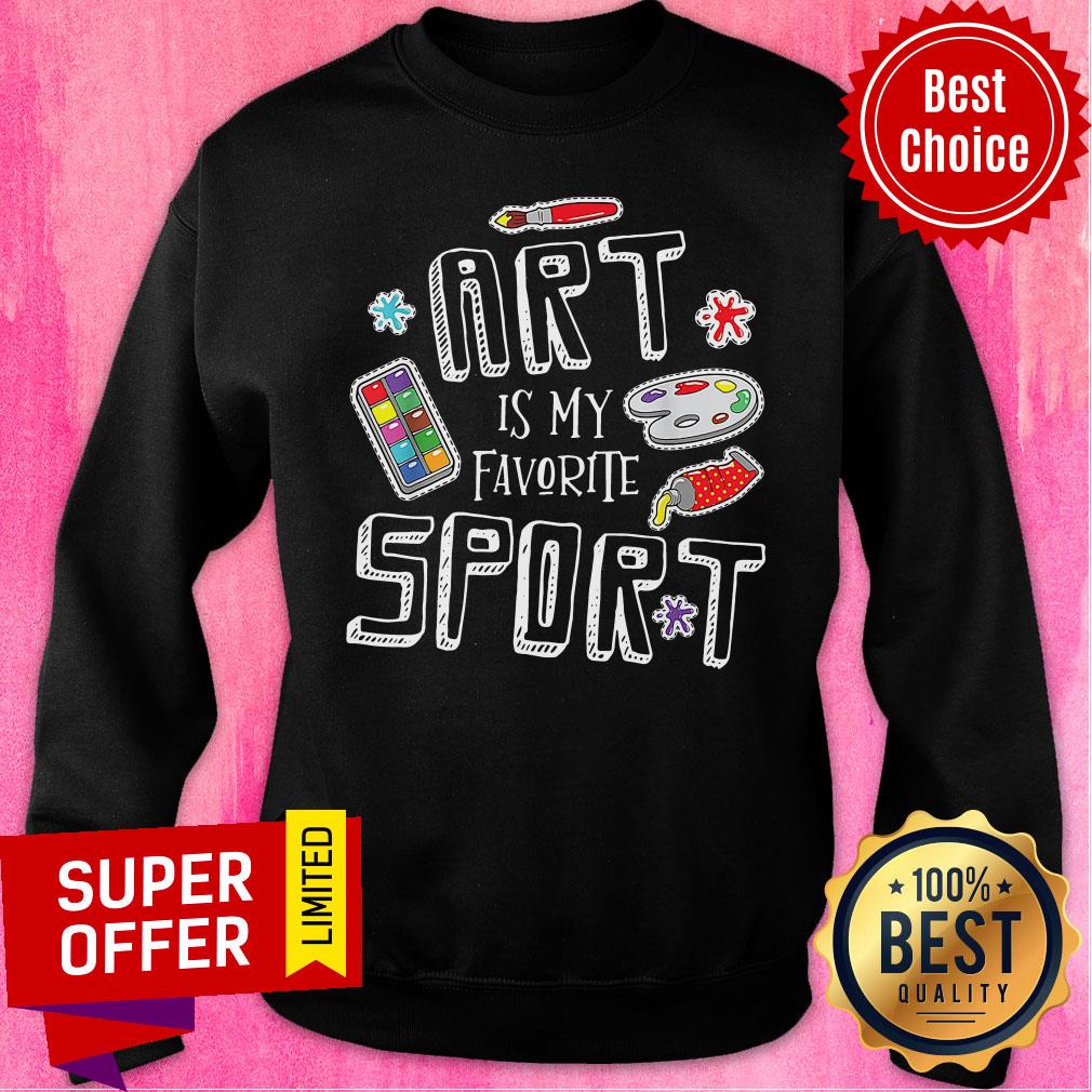 Premium Art Is My Favorite Sport Artist Drawing Painters Shirt - Image 5