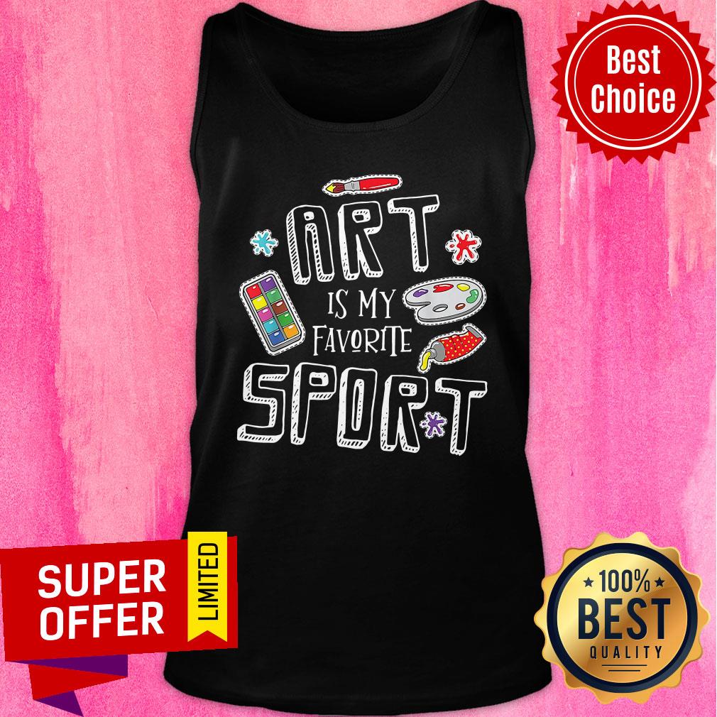 Premium Art Is My Favorite Sport Artist Drawing Painters Shirt - Image 4