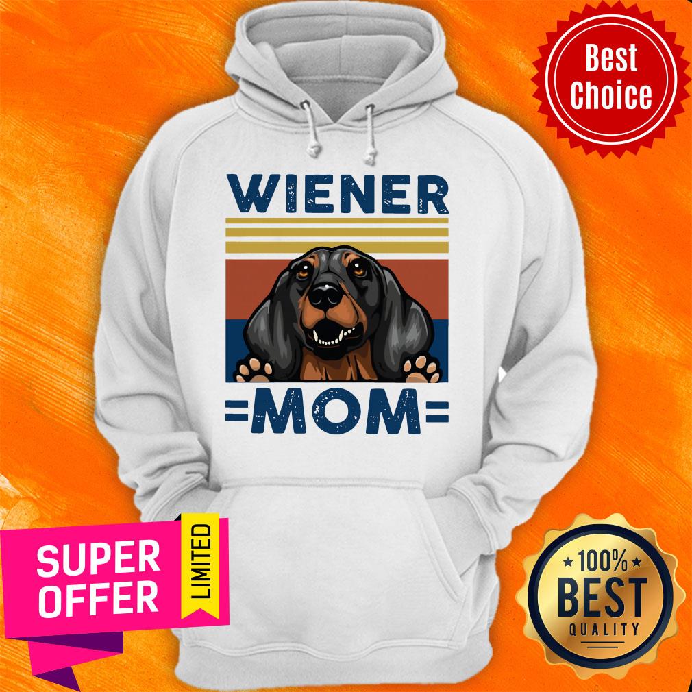 Top Dachshund Wiener Mom Vintage Shirt - Image 3