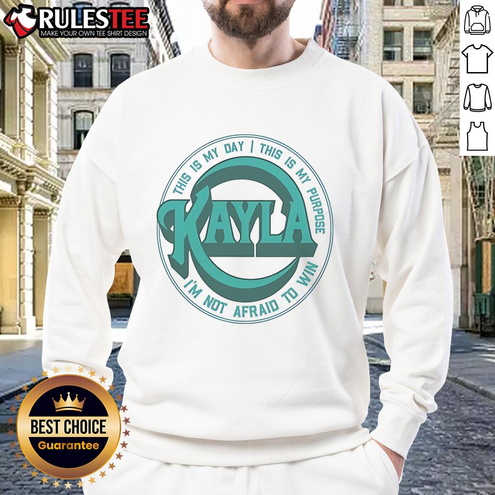 Good Kayla Harrison This Is My Day This Is My Purpose I'm Not Afraid To Win Concert T-Shirt - Image 5