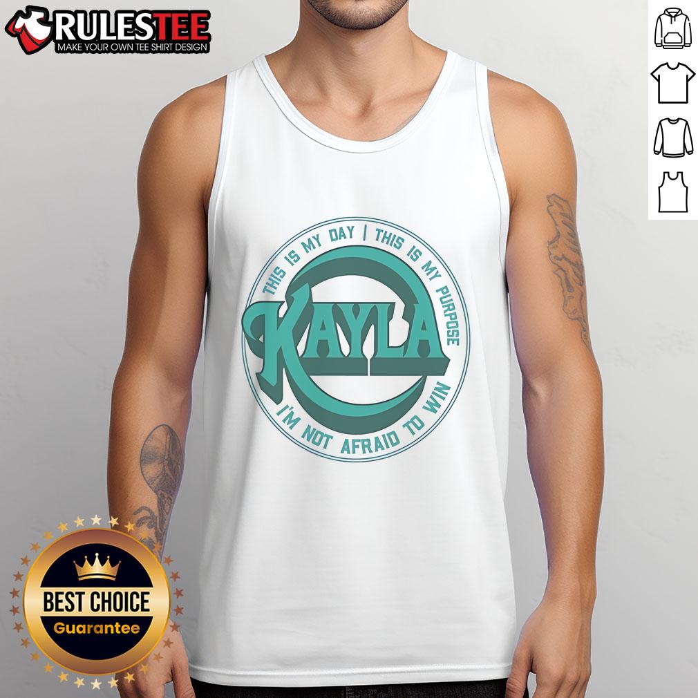 Good Kayla Harrison This Is My Day This Is My Purpose I'm Not Afraid To Win Concert T-Shirt - Image 4