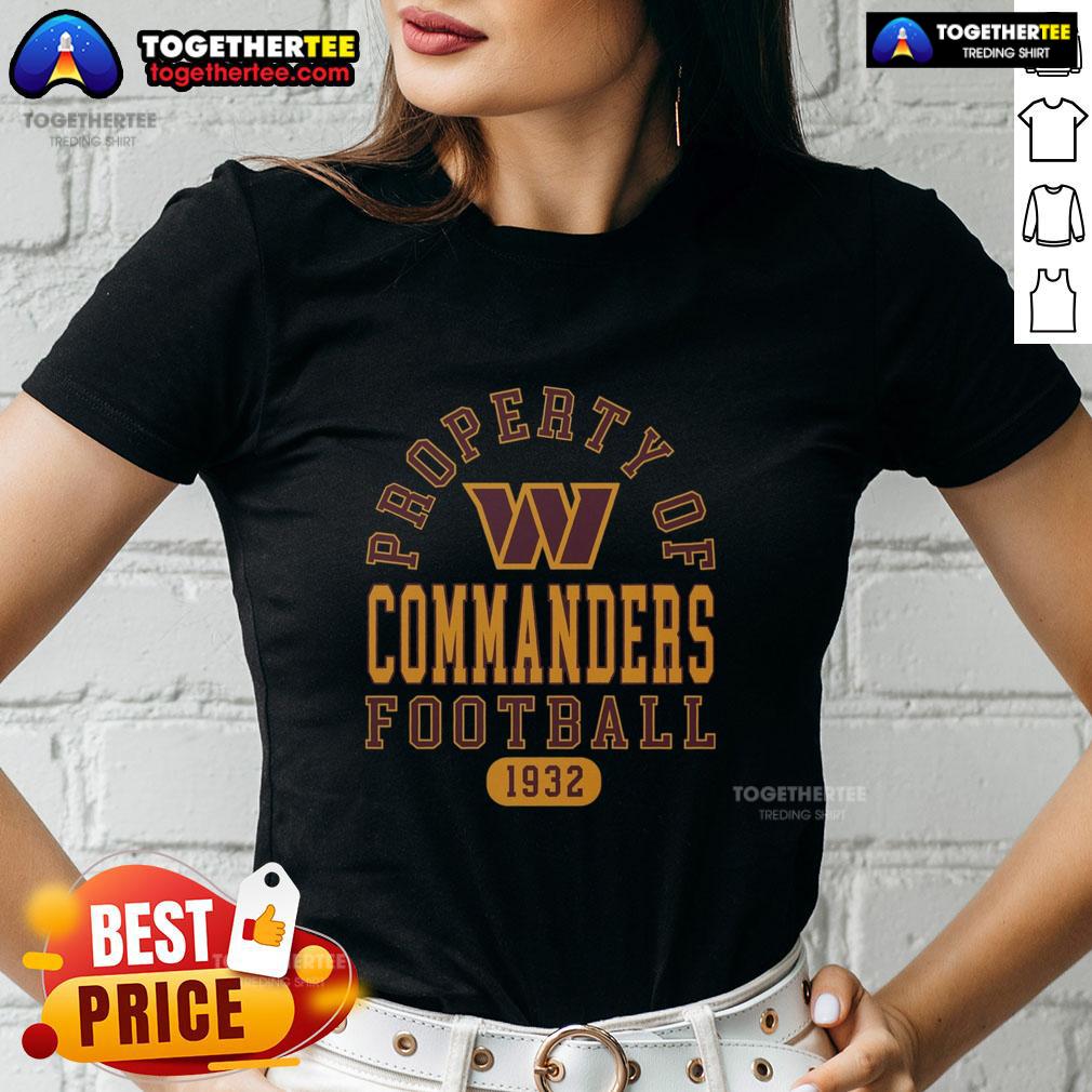 Original Washington Commanders Property 1932 T-Shirt - Image 3