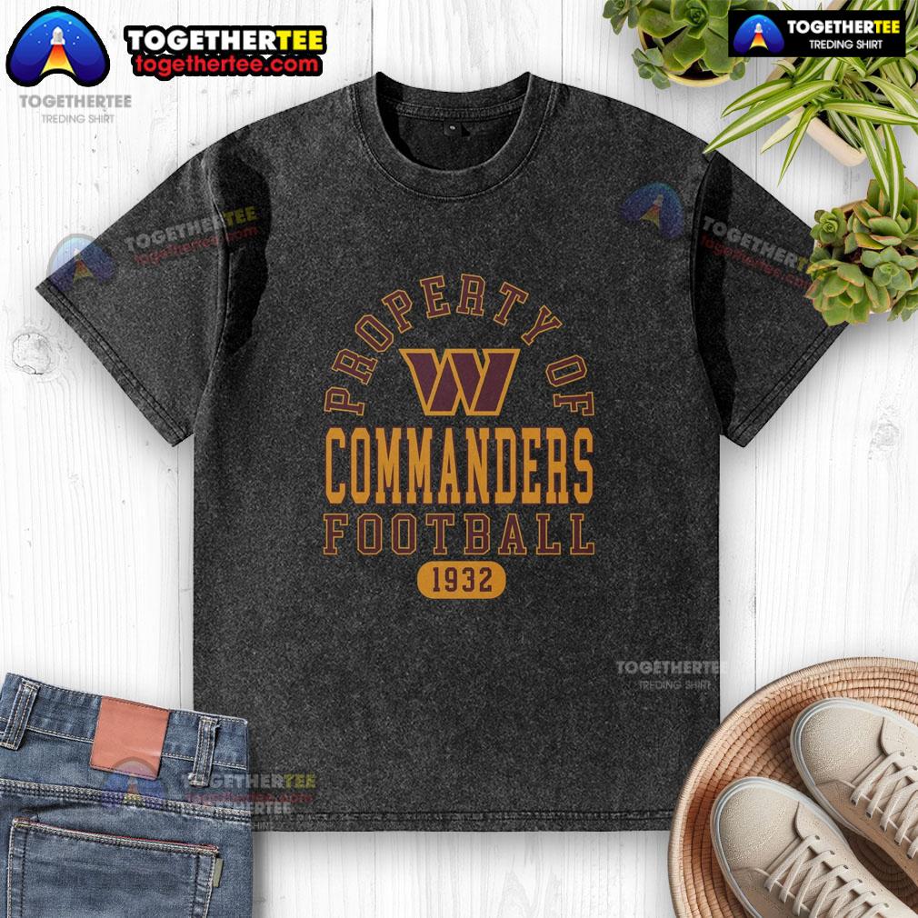 Original Washington Commanders Property 1932 T-Shirt - Image 6