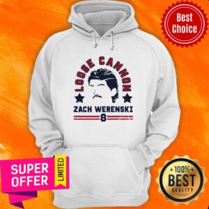Alternative view of Columbus Loose Cannon Zach Werenski 8 Shirt