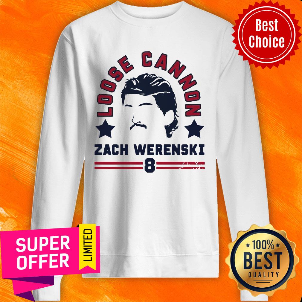 Columbus Loose Cannon Zach Werenski 8 Shirt - Image 5