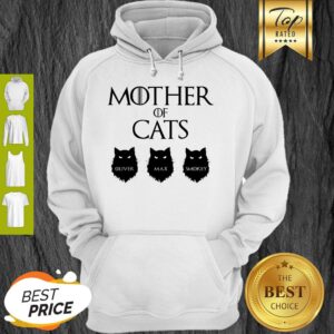 Alternative view of Good Mother Of Cats GOT Oliver Max Smokey Shirt