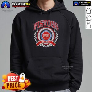 Alternative view of Good Detroit Pistons National Basketball Association Crest T-Shirt