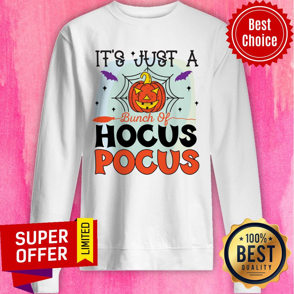 It's Just A Bunch Of Hocus Pocus Pumpkin Shirt - Image 5