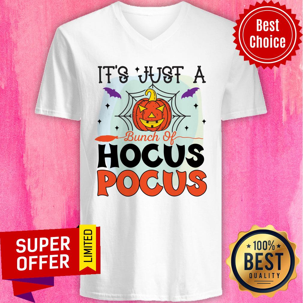 It's Just A Bunch Of Hocus Pocus Pumpkin Shirt - Image 3