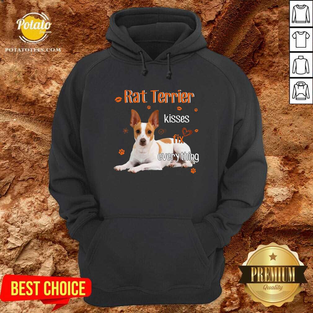 Rat Terrier Kisses Fix Everything Shirt - Image 5