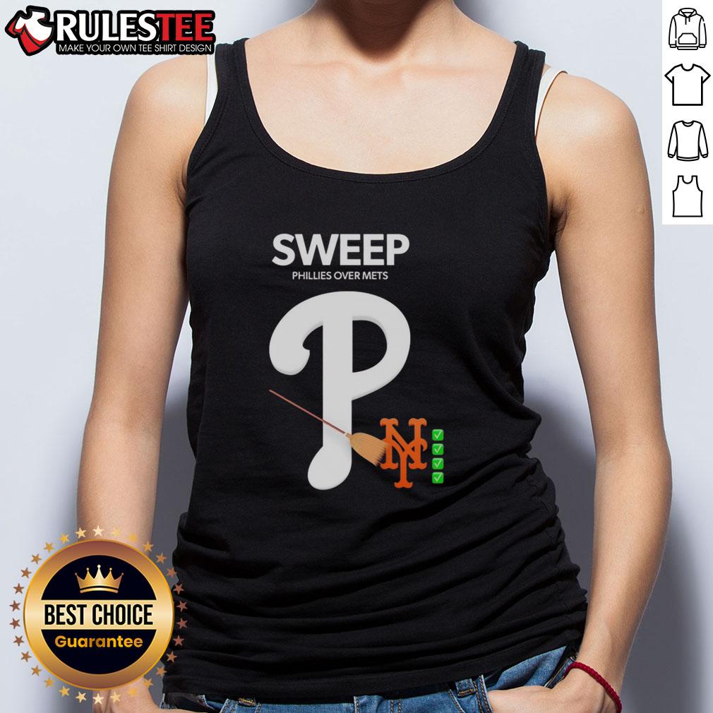 Good Sweep Phillies Over Mets T-Shirt - Image 4