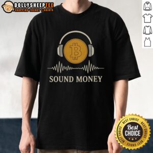 Original Sound Money Bitcoin Headphone T-Shirt
