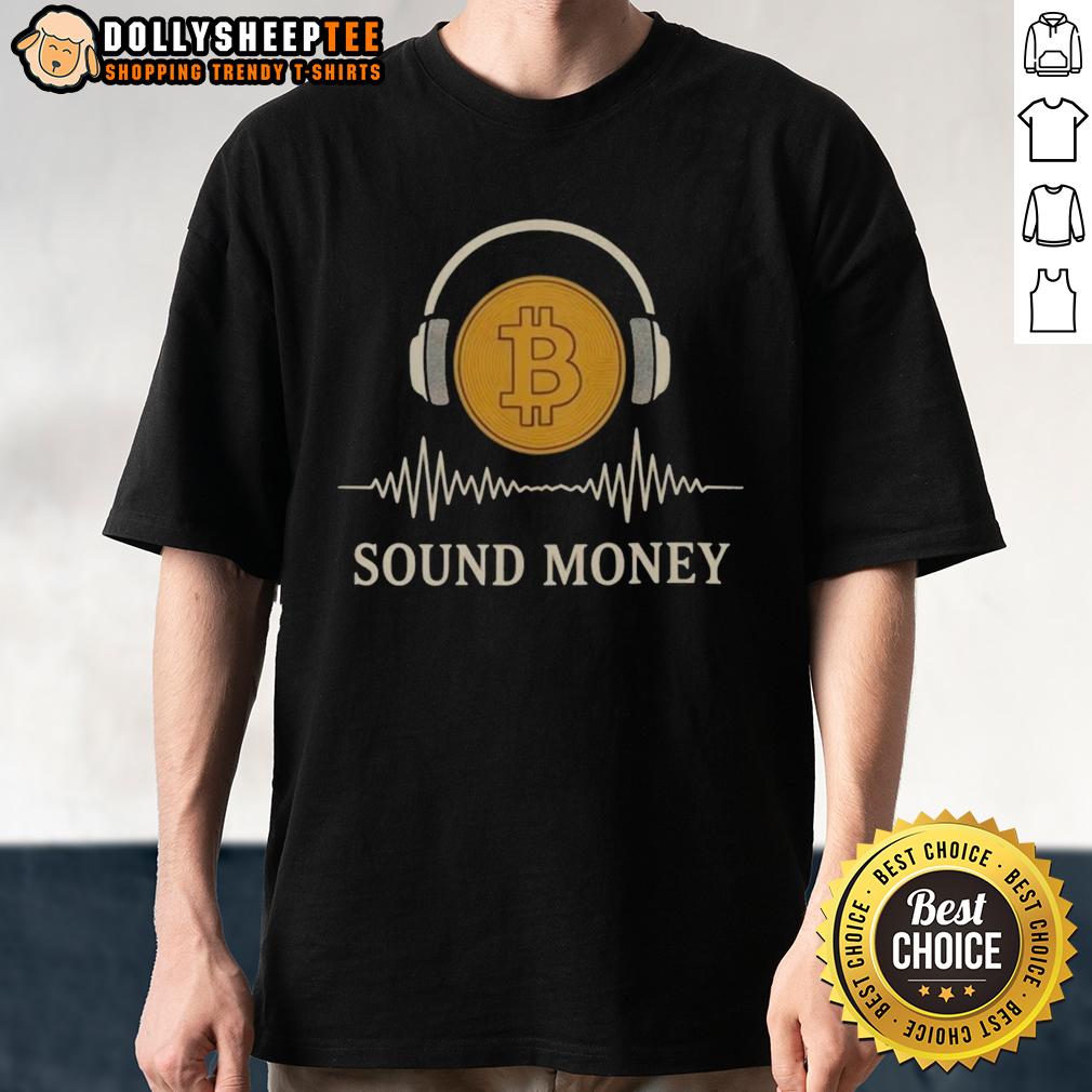 Original Sound Money Bitcoin Headphone T-Shirt