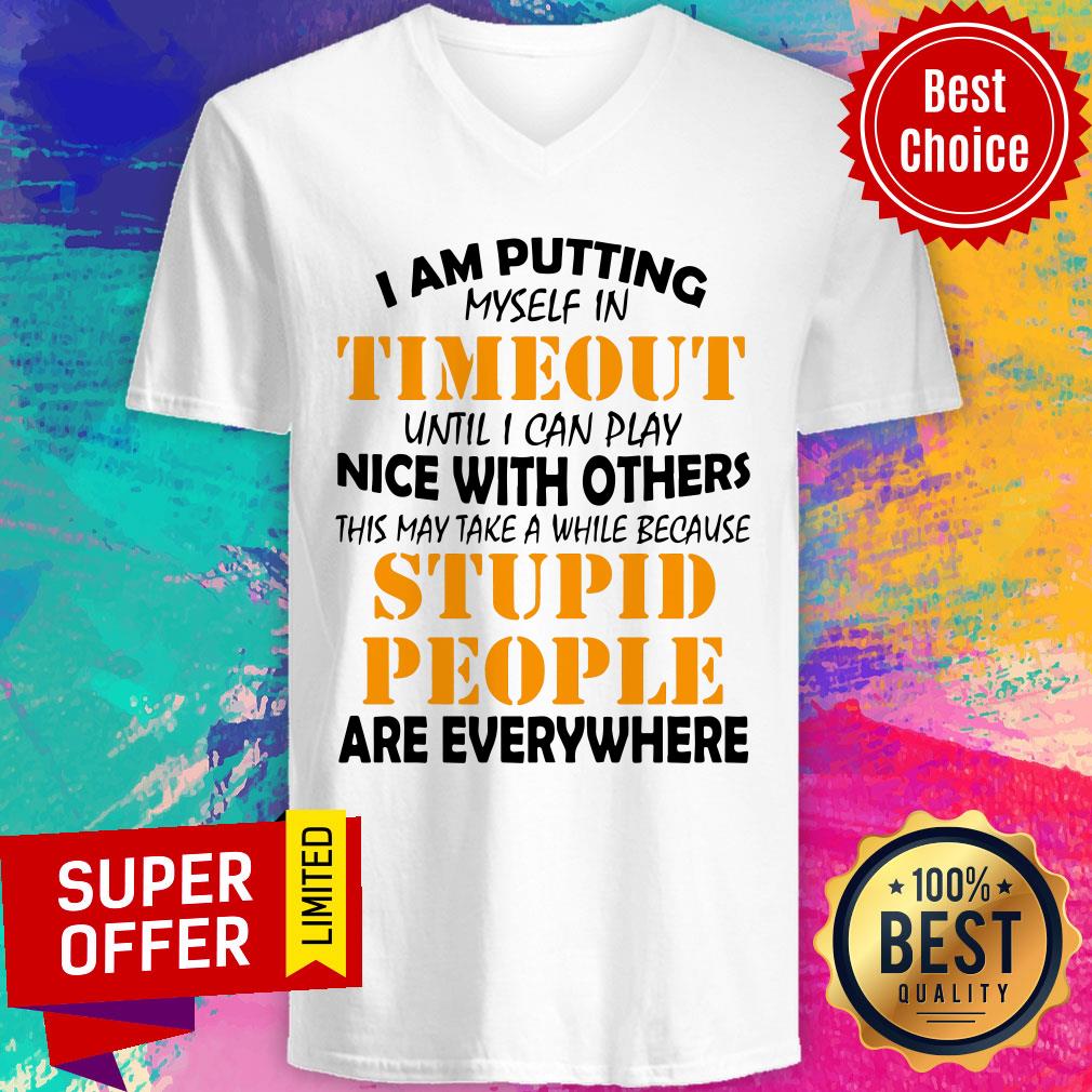 Official I Am Putting Myself In Timeout Shirt - Image 4