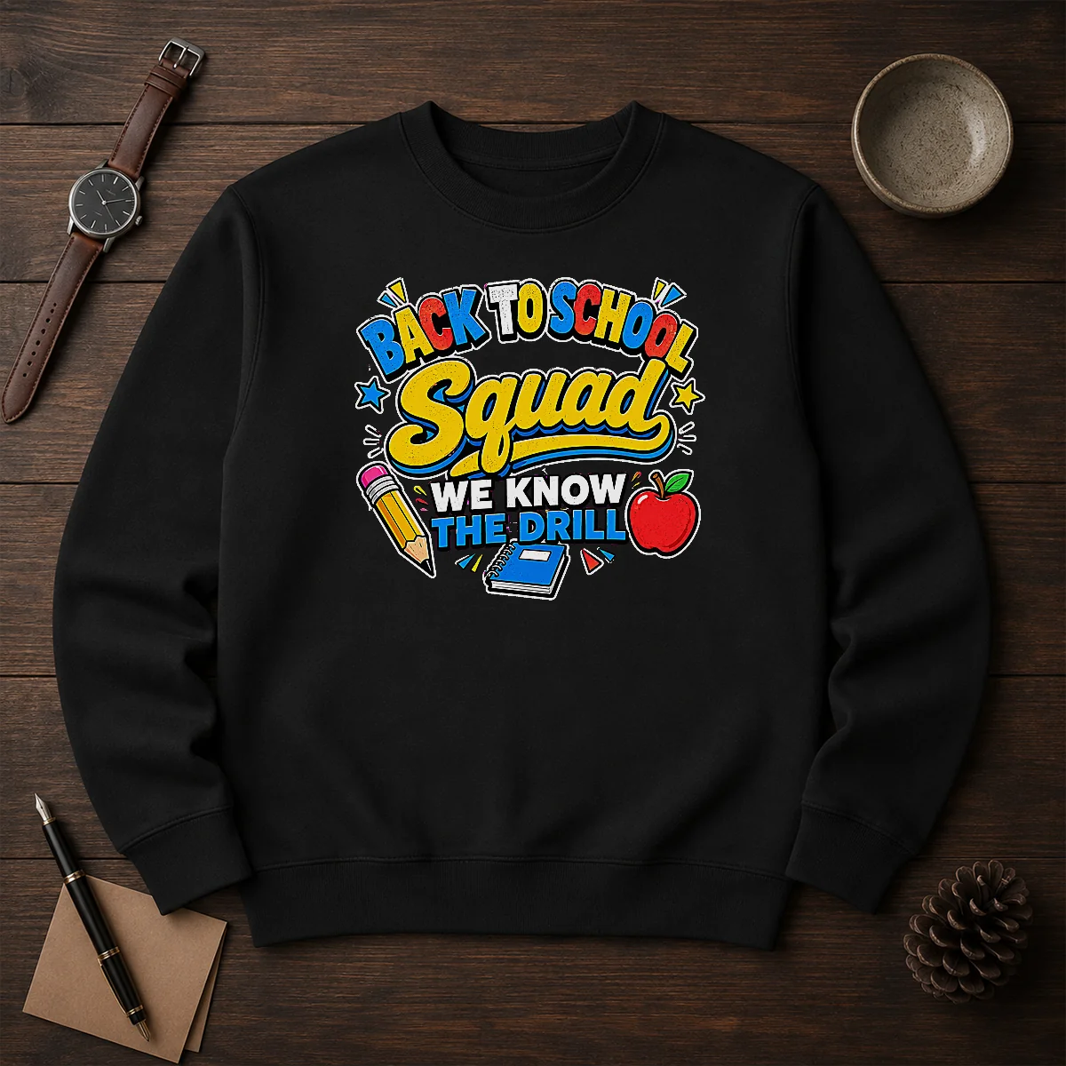 Nice Back To School Group Cartoon For Kids Shirt - Image 7