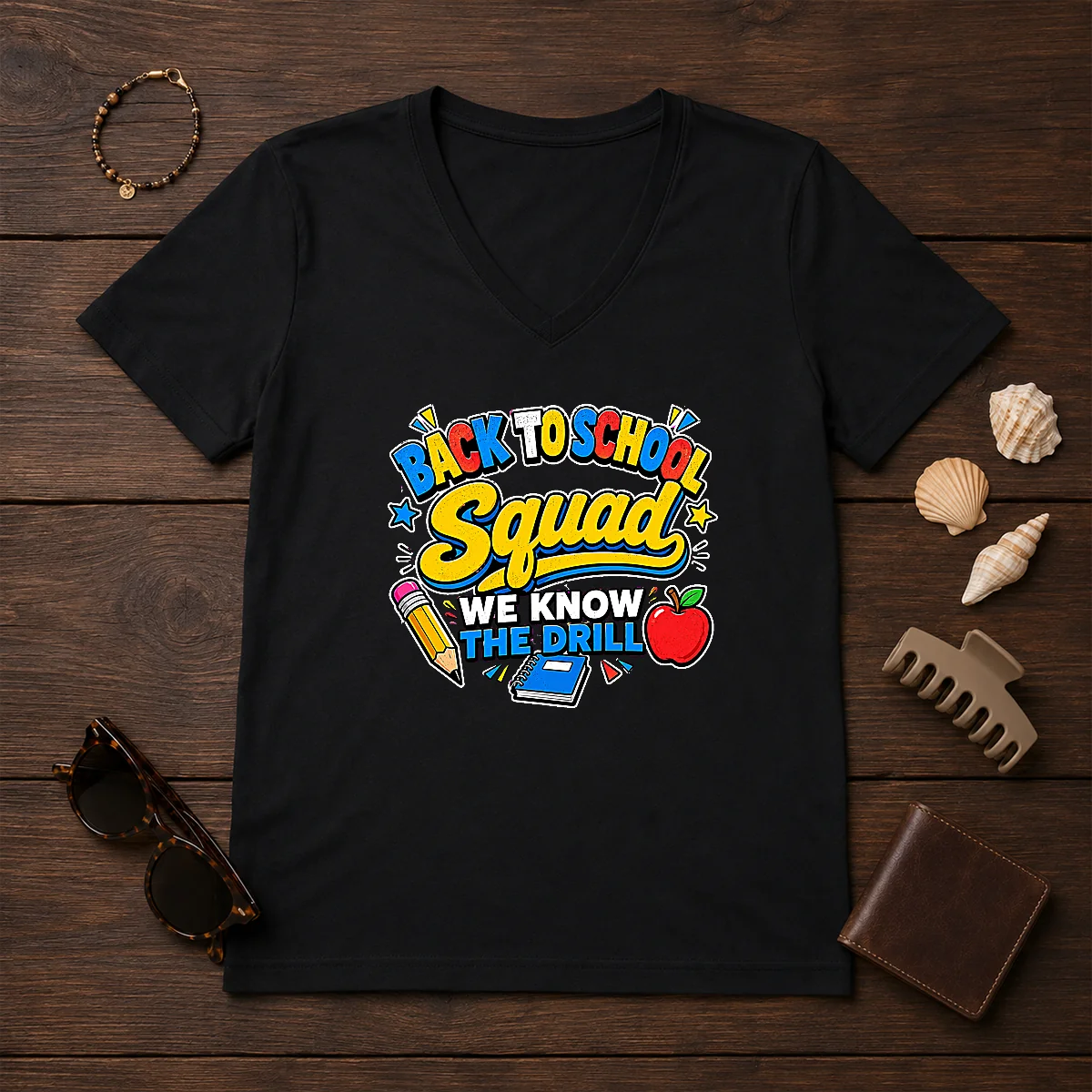 Nice Back To School Group Cartoon For Kids Shirt - Image 2