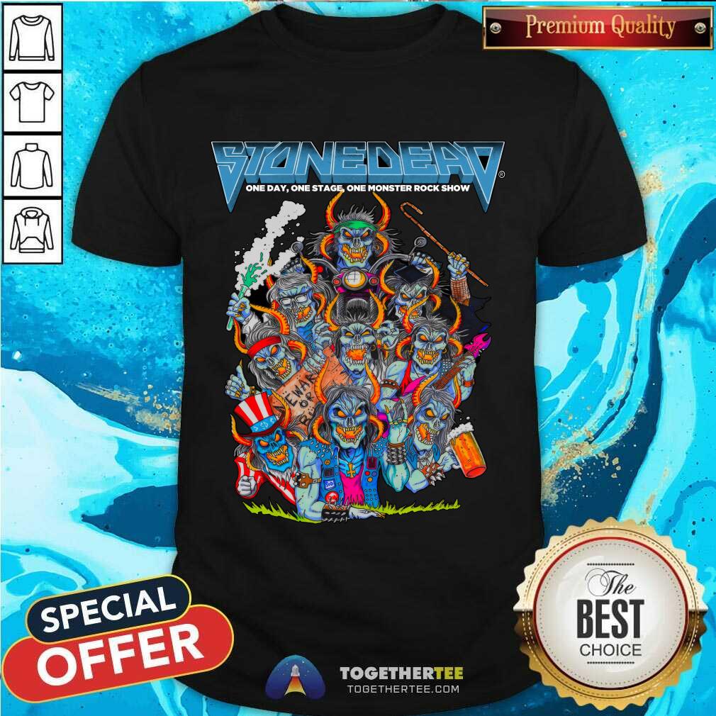 Stonedead 2024 It’ll Never Work T-shirt