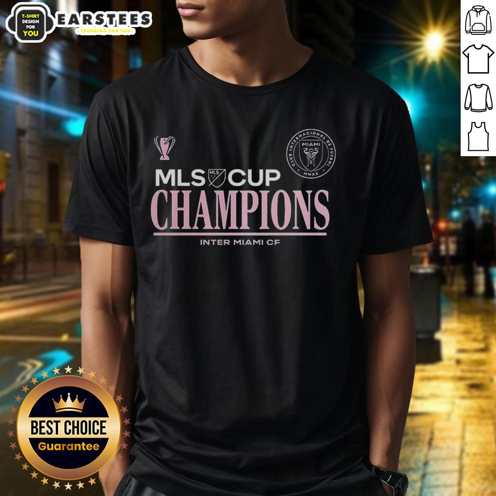 Good Inter Miami CF MLS Cup Champions Diving Stretch 2025 Logo T-Shirt