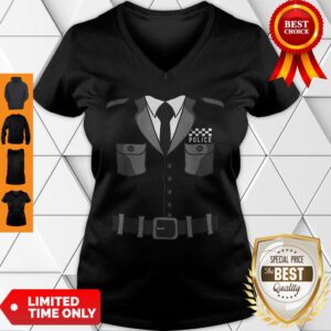 Alternative view of British Policeman Bobby Copper Cool Halloween Costume Shirt