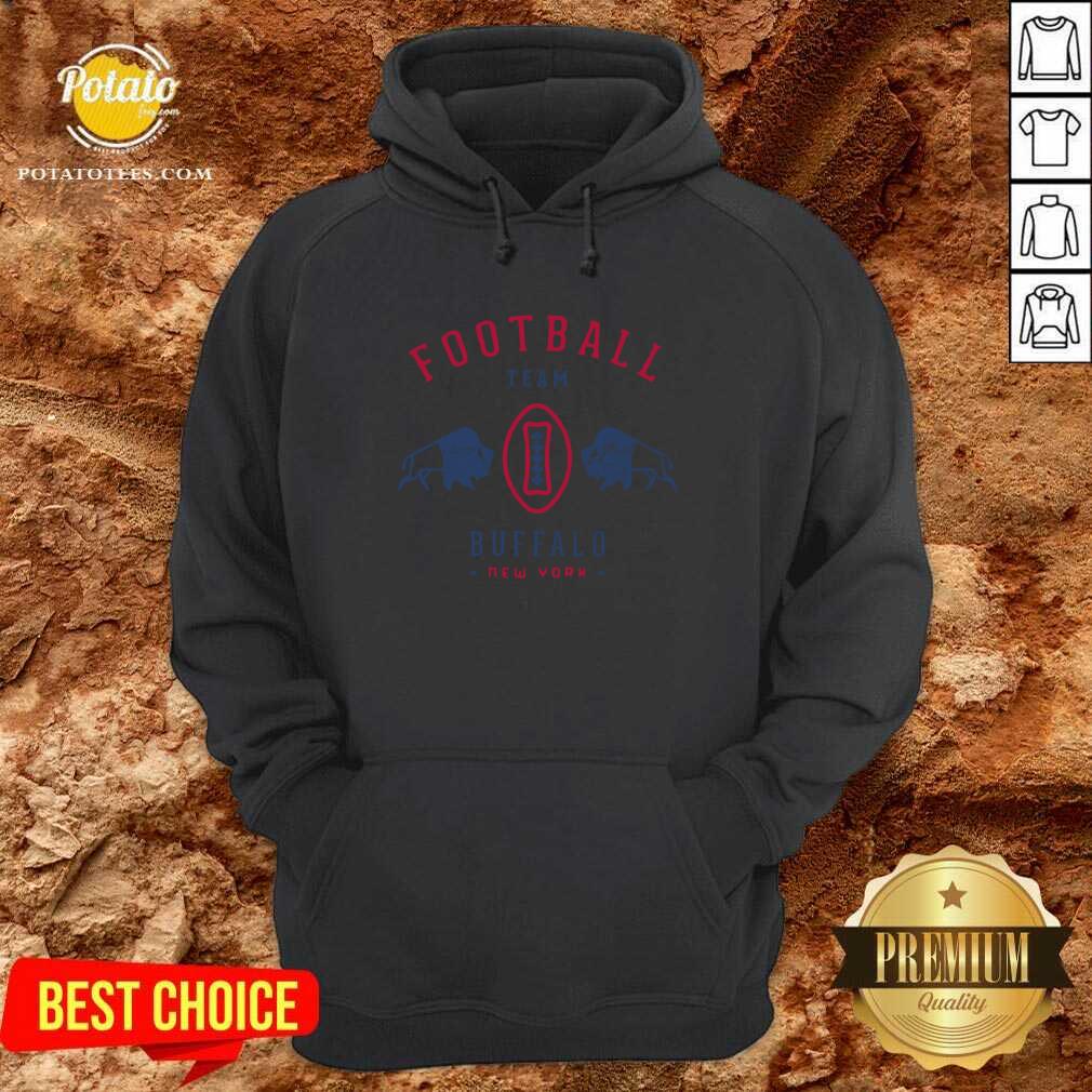 Good Cool Modern Buffalo Bills Retro Team Crest Shirt - Image 5