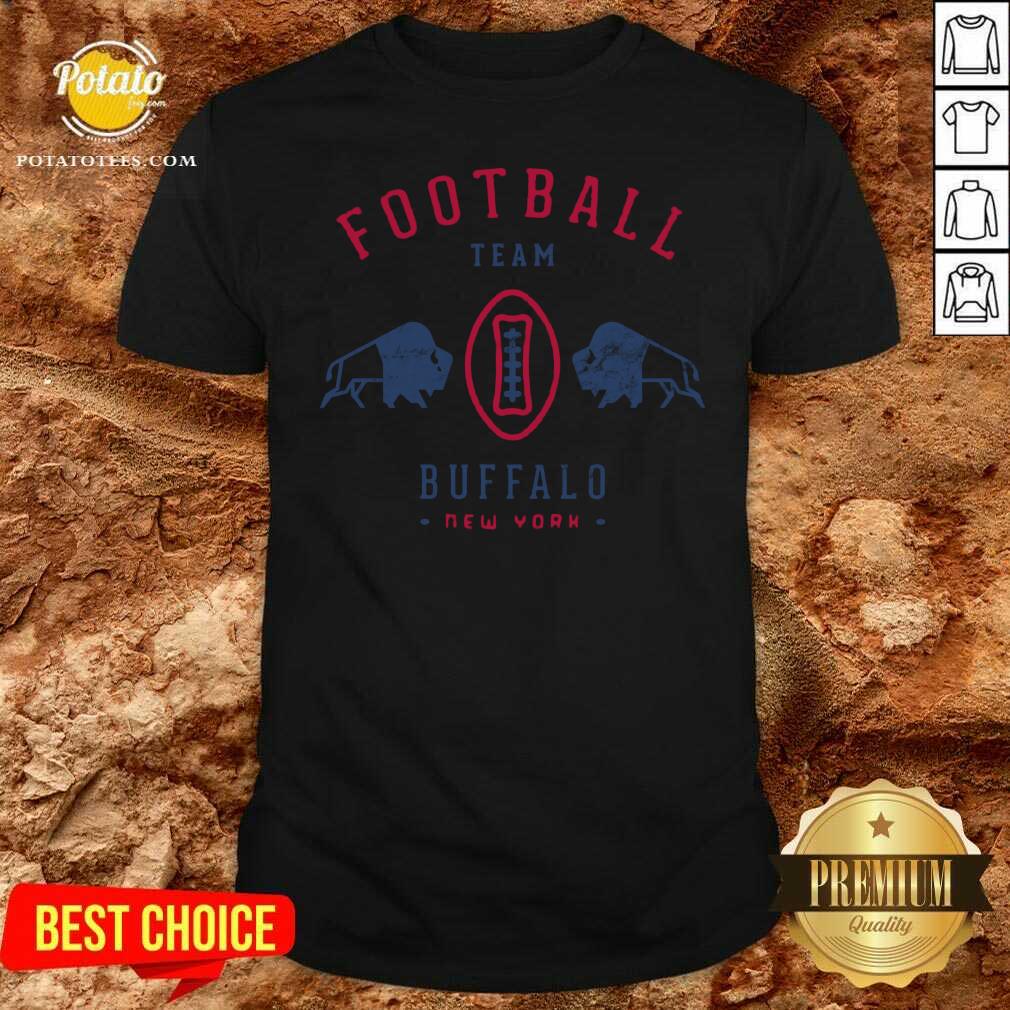 Good Cool Modern Buffalo Bills Retro Team Crest Shirt