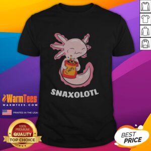 Cute Snaxolotl Chips T-Shirt