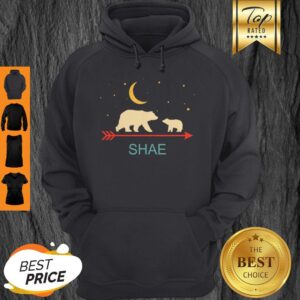 Alternative view of Awesome Shae Name Gift Personalized Mama Bear With 1 Cub Shirt