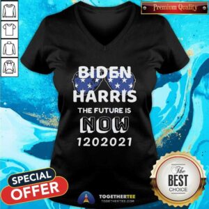 Alternative view of Funny Biden Harris The Future Is Now 1 20 2021 Shirt
