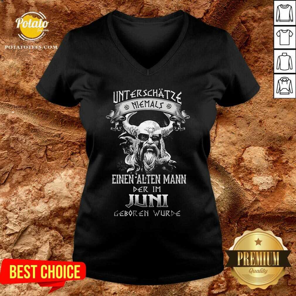 Herren Unterschatze Niemals Juni Shirt - Image 2